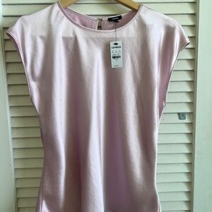 Light Pink Silky Shirt